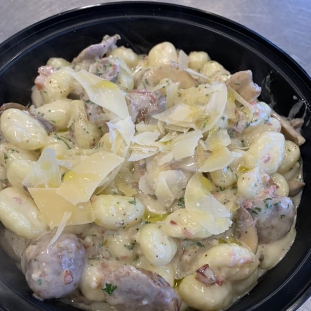 Gnocchi Boscaiola.