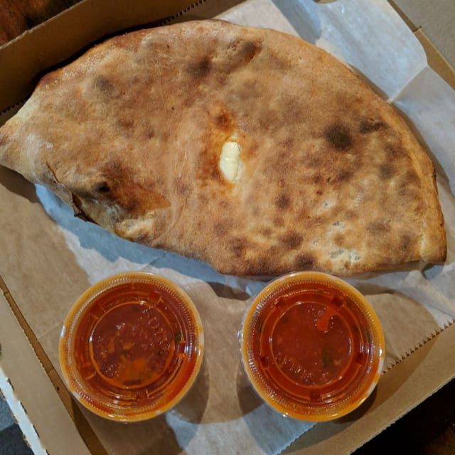 Large 14" Chicken Parmesan Calzone.