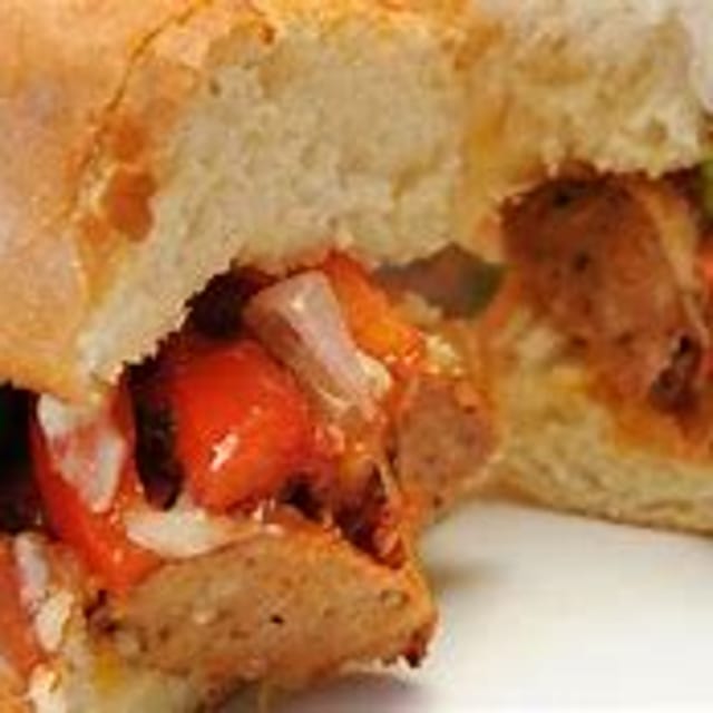 Italian Sausage Sub.